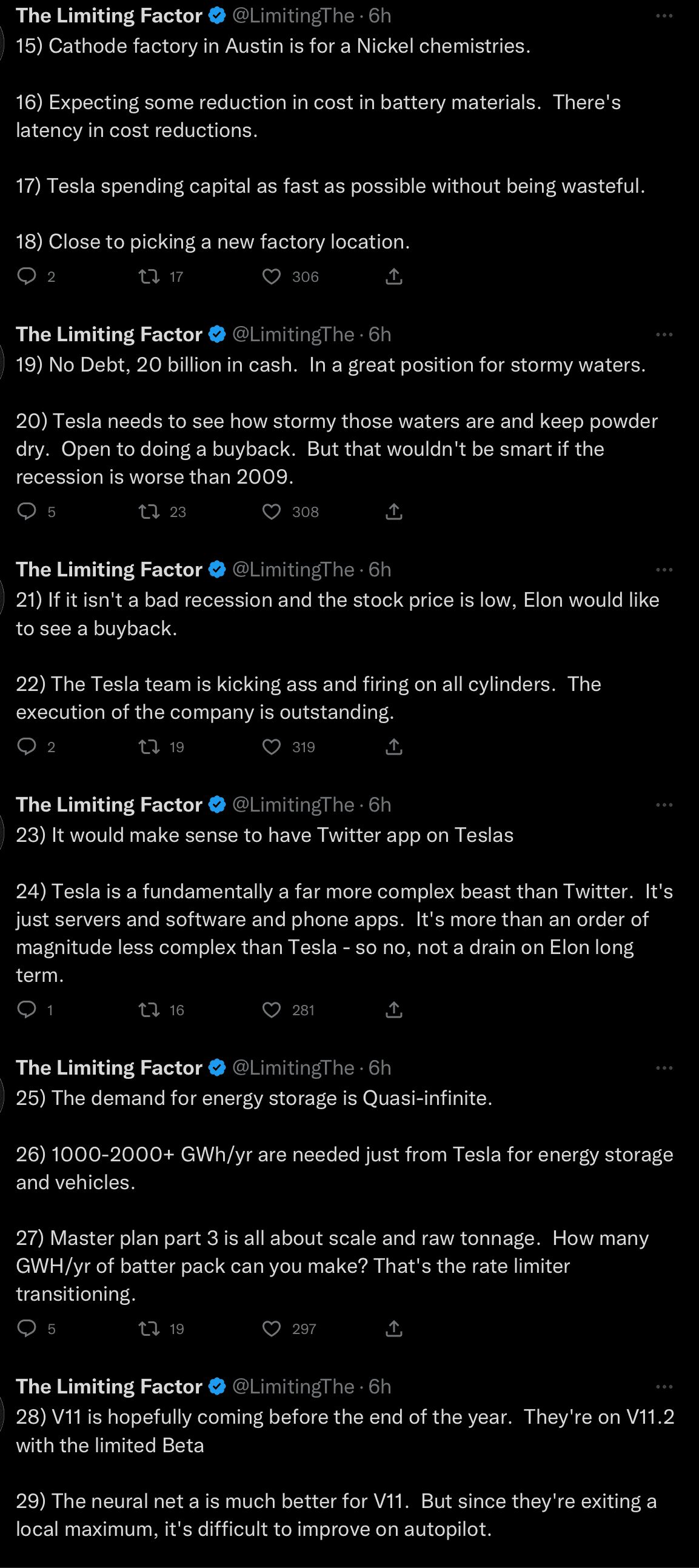 Tesla Model 2 Elon Talks Economy, Possible Discounting, Demand Issues, Stock Sales, and TSLA on on Twitter Spaces 1671772458175