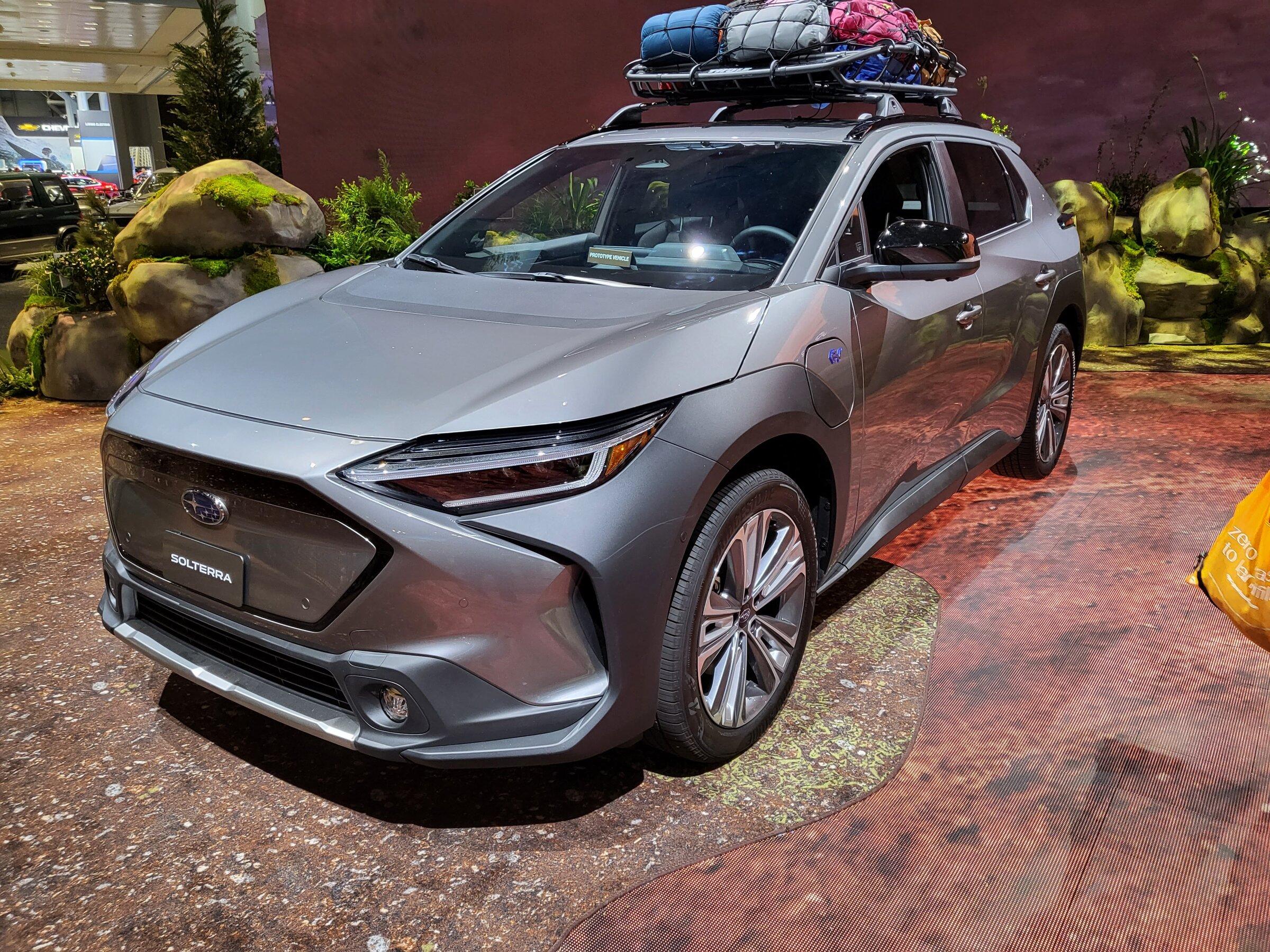 Tesla Model 2 Strong Non-Tesla EV presence at the 2022 New York International Auto Show 20220415_201901