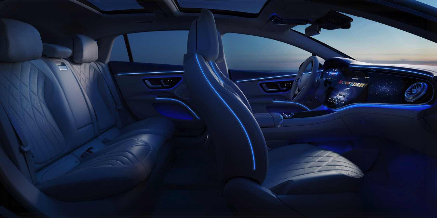 Tesla Model 2 2022 Mercedes-Benz EQS luxury EV: Brains and beauty are a potent combination 21C0195_006