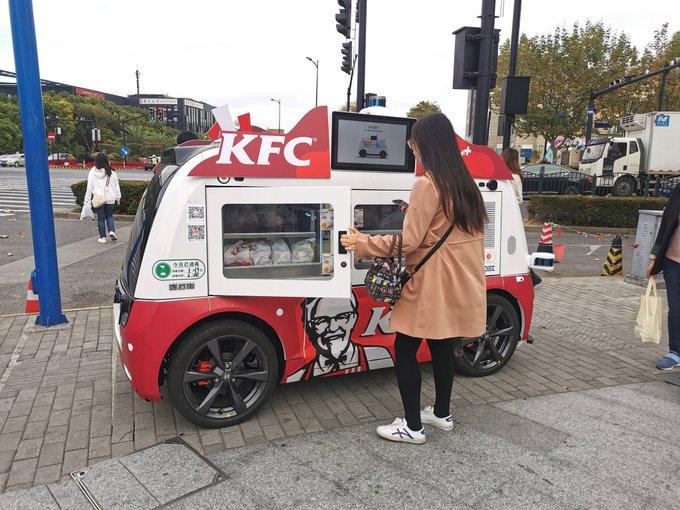 Tesla Model 2 KFC introduces self-driving trucks chicken