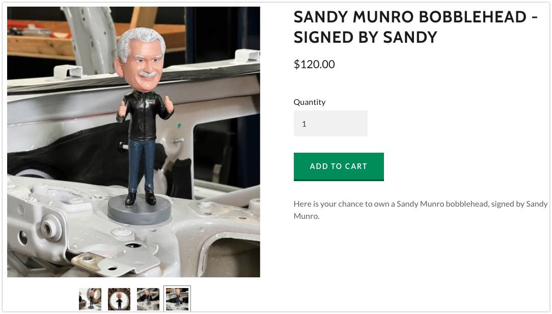 Tesla Model 2 Sandy Munro Bobblehead Sandy Munro Bobblehead - Signed by Sandy 2022-03-24 15-14-43