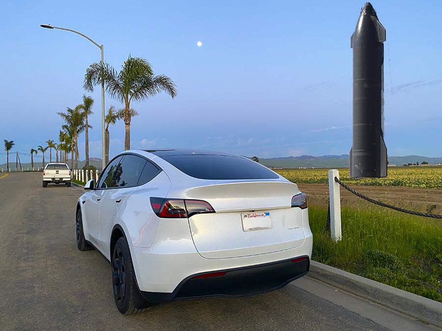 Tesla Model 2 Ford files patent for drones to jump start vehicles with dead batteries Starship Charge Tesla Cars